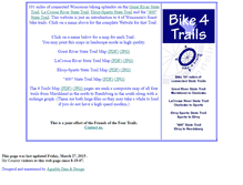 Tablet Screenshot of bike4trails.com